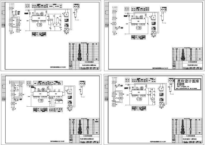 92DZ1单电源单台消火栓泵设计CAD图纸_图1
