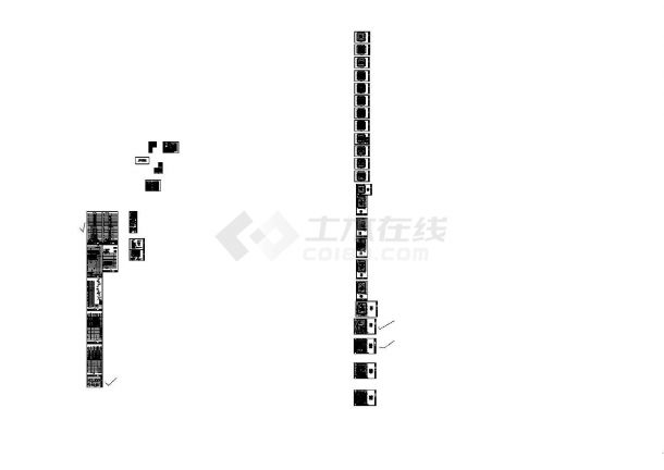 [广东]一类公建超高层综合体给排水消防施工图（大空间智能气体灭火系统图全）-图二