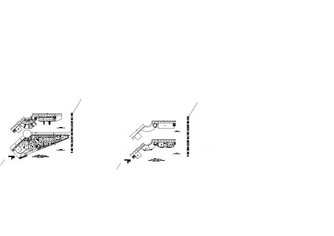 三层幼儿园建筑施工cad图(含平面图，共四张)_图1