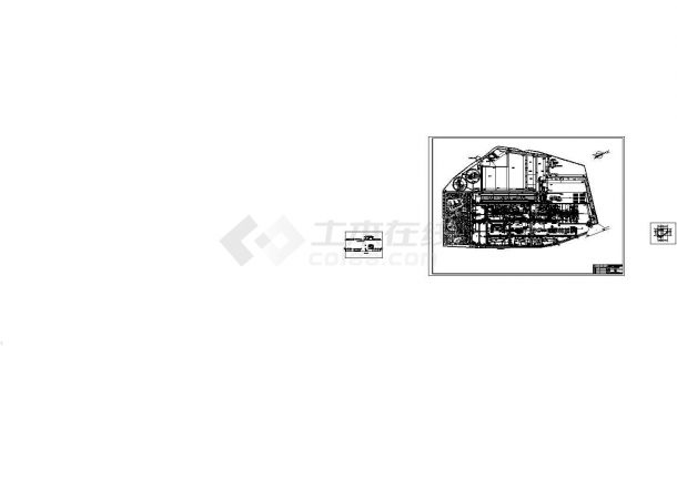 某水泥厂厂区规划设计cad总平面施工图（甲级院设计）-图二