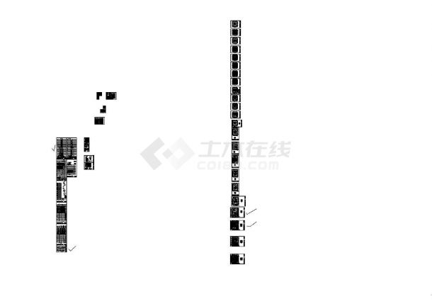 [广东]一类公建超高层综合体给排水消防施工cad图（大空间智能 气体灭火 系统图全）-图一