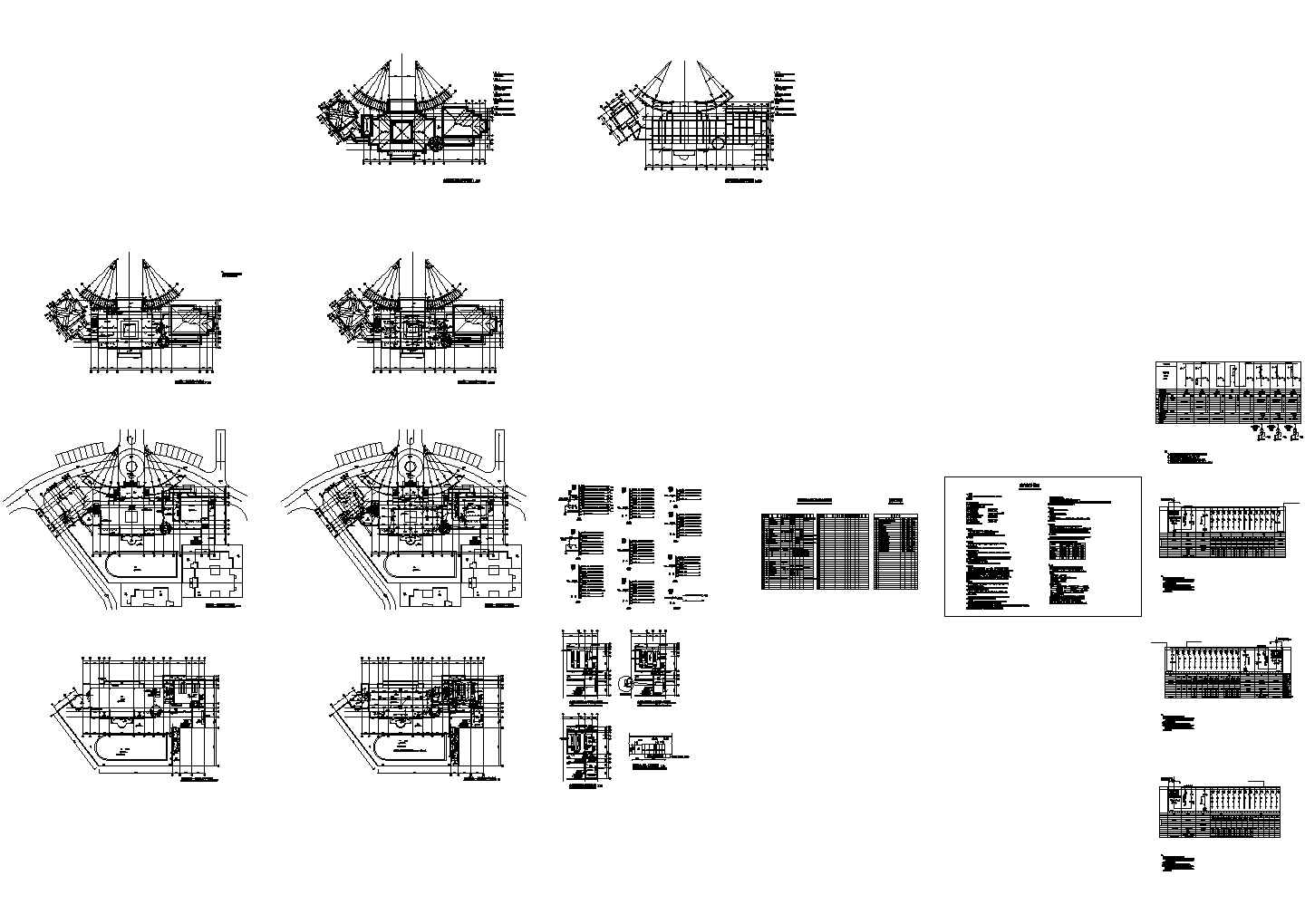 某二层会所电气设计CAD施工图纸