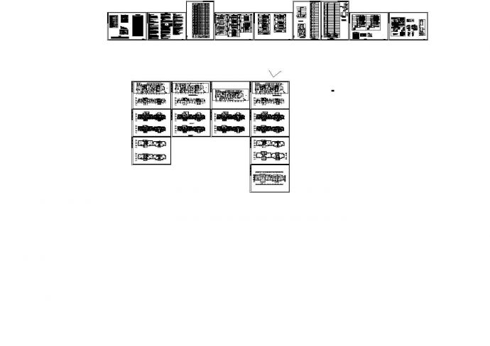 某地下2层地上33层剪力墙结构一类商住楼配电设计cad全套电气施工图（含设计说明，含弱电设计，含消防设计）_图1