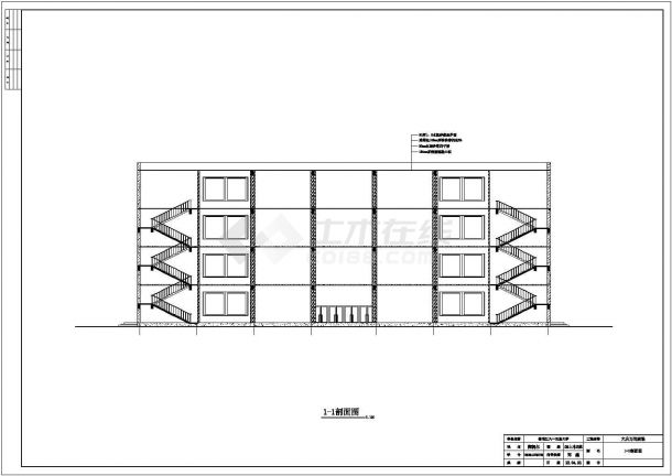 土木工程毕业设计_6772平米4层框架结构商场毕业设计（含图纸、任务书、计算书）-图一