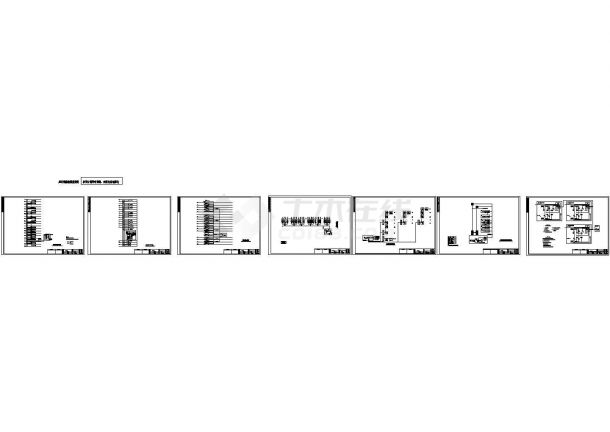 办公楼设计_某知名超高层办公楼（189米）强弱电设计cad全套电气施工图纸（含设计说明，含计算书）-图二
