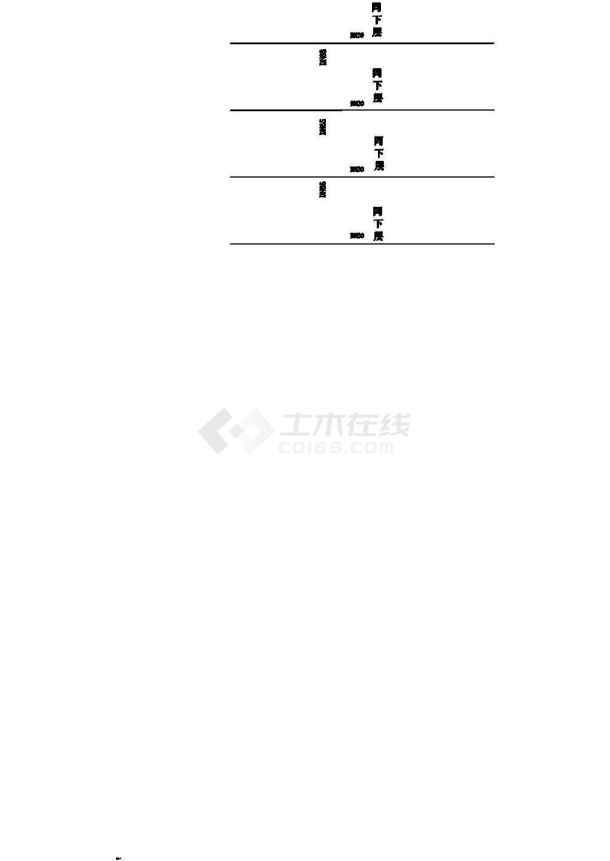 住宅小区工程施工现场平面布置图Cad图-图一