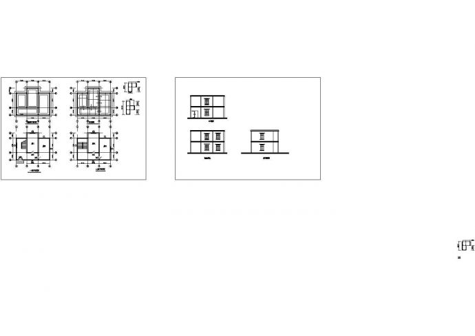 土木工程毕业设计_【毕业设计】二层砖混结构房屋工程量清单报价_图1