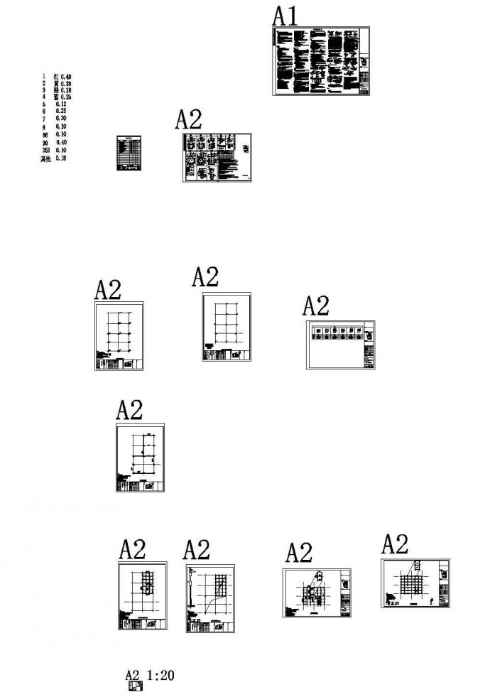 [广东]单层框架结构展览厅结构施工图纸_图1