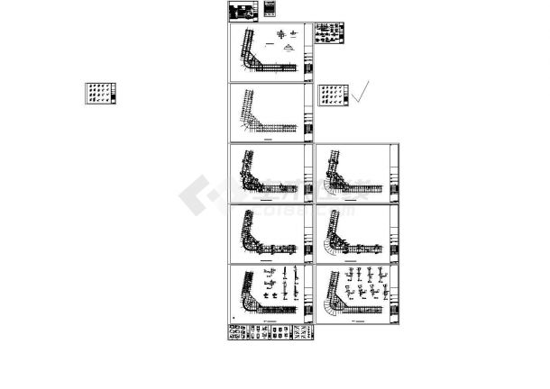 [浙江]某地上二层框架结构住宅楼结构施工图纸-图一