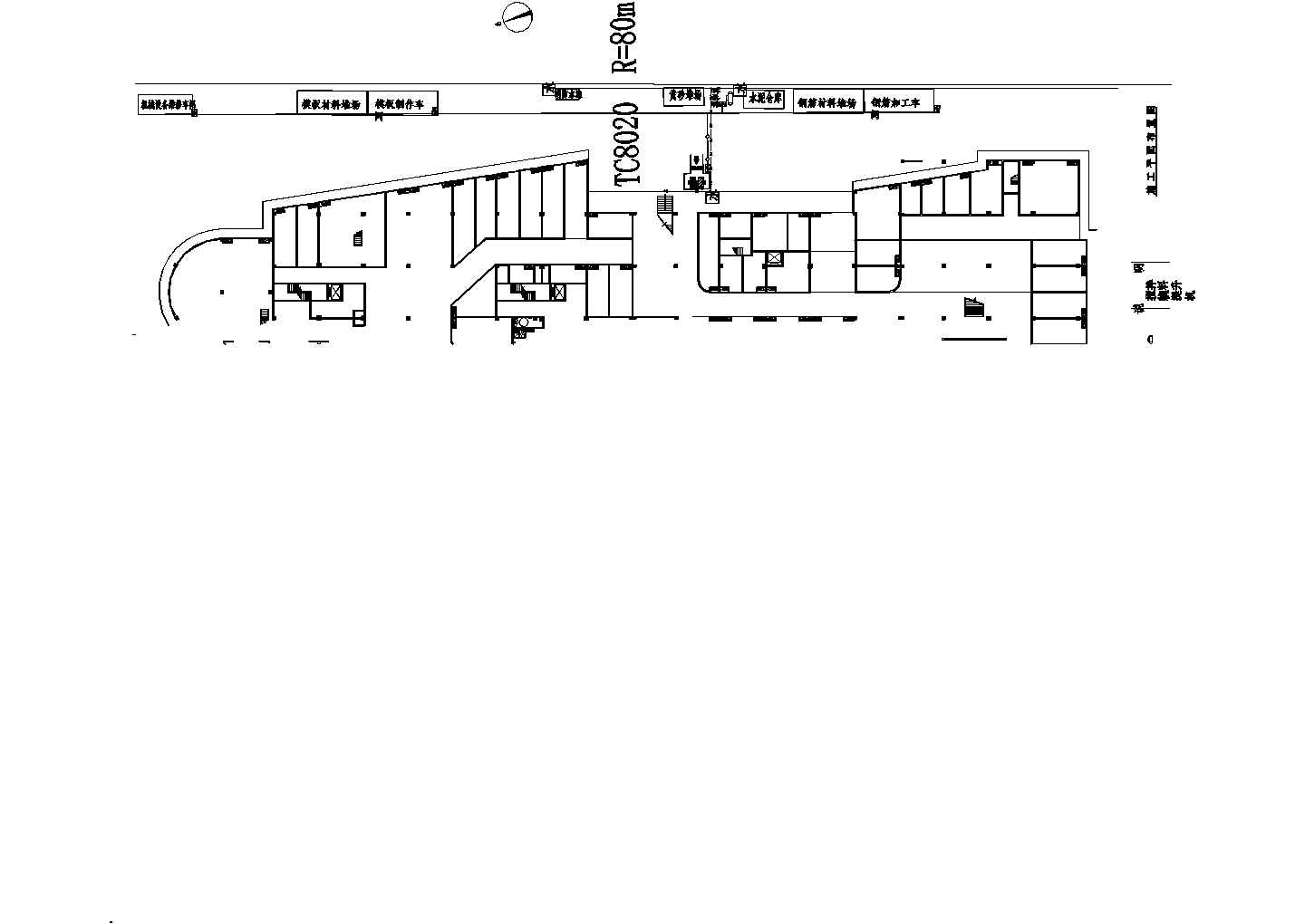 [湖北]学校建设工程投标文件技术标施工平面布置图