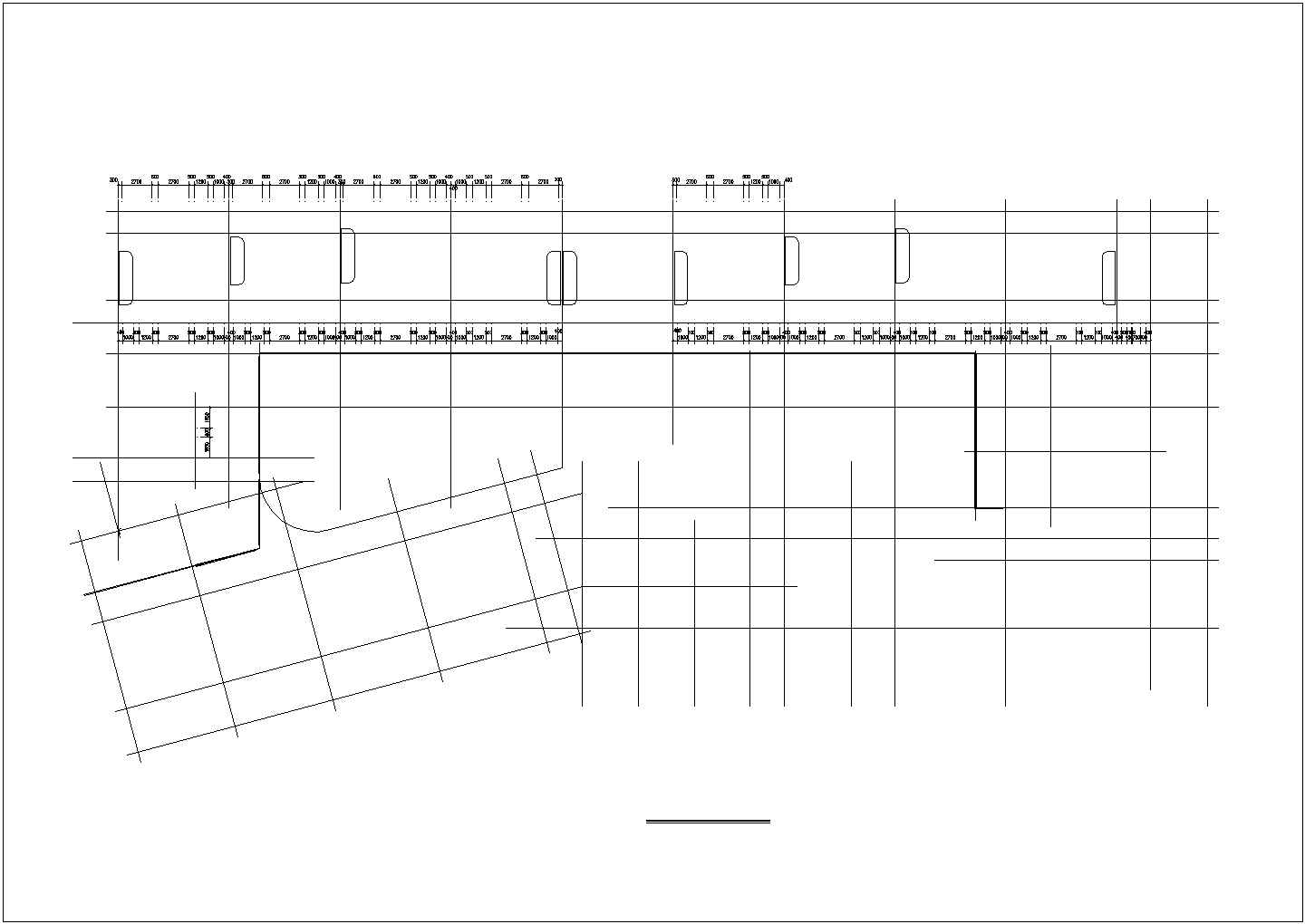 某教学楼CAD完整施工平面图纸