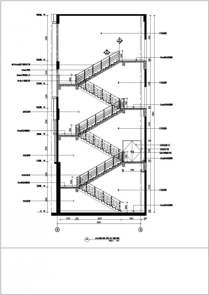 某不锈钢栏杆CAD构造全套平立剖图纸_图1
