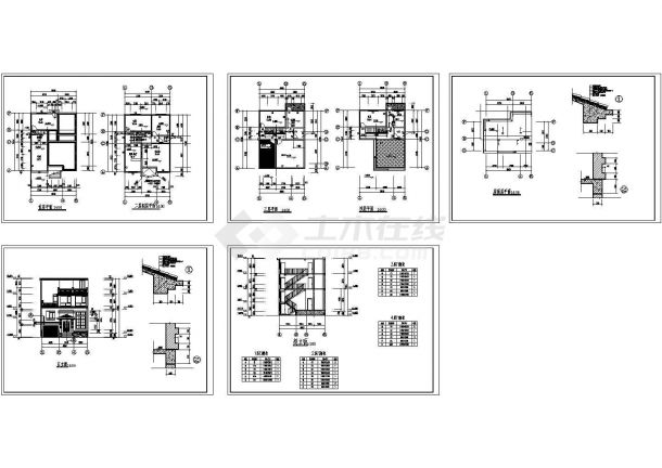 某住宅楼建筑设计CAD全套图纸-图一