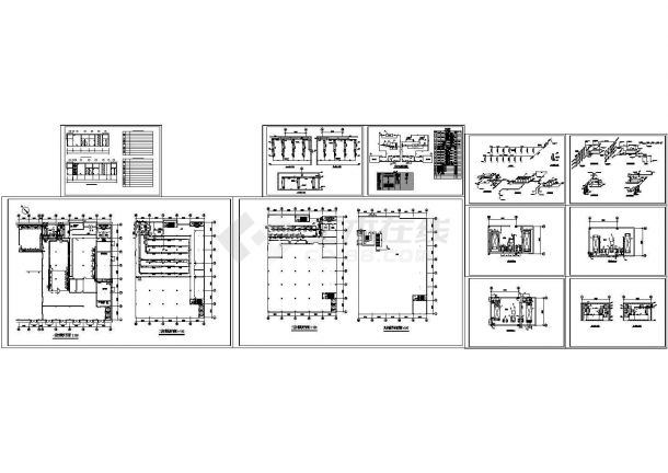 厂房设计_某地化学工厂厂房空调通风CAD全套图纸-图一