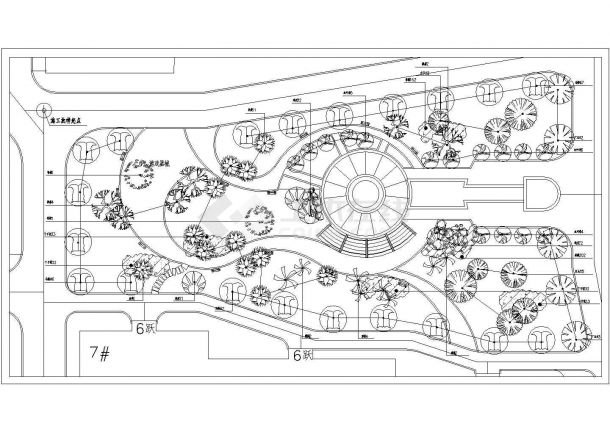 某小区种植设计CAD完整详细构造方案-图一
