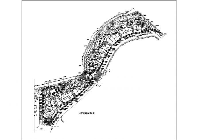 某小区种植设计CAD完整构造施工方案_图1