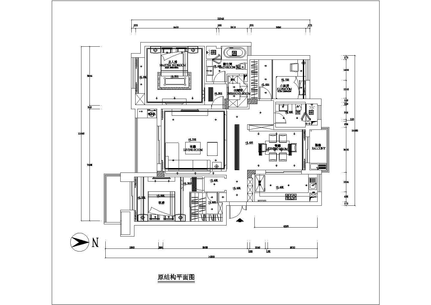 某CAD橱柜节点完整施工设计图纸