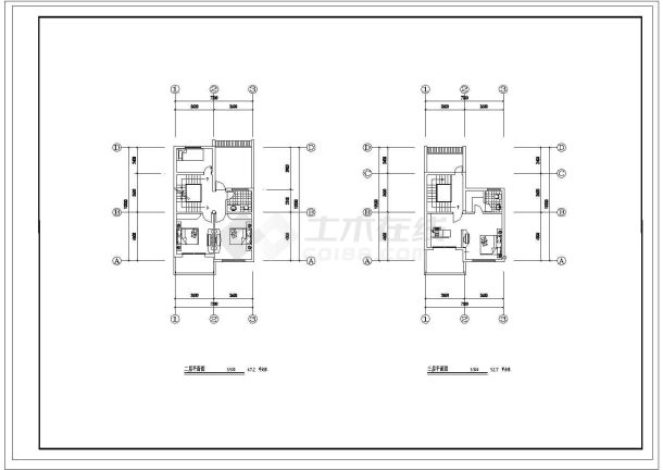 某徽派风格别墅方案CAD完整节点构造设计图纸-图二
