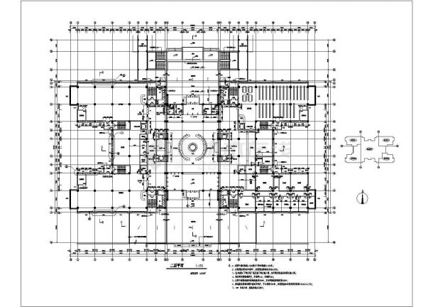 某大学图书馆CAD全套节点完整设计施工图-图一
