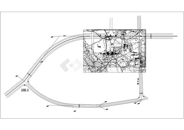 某职业技术学院CAD全套设计完整施工图纸-图一