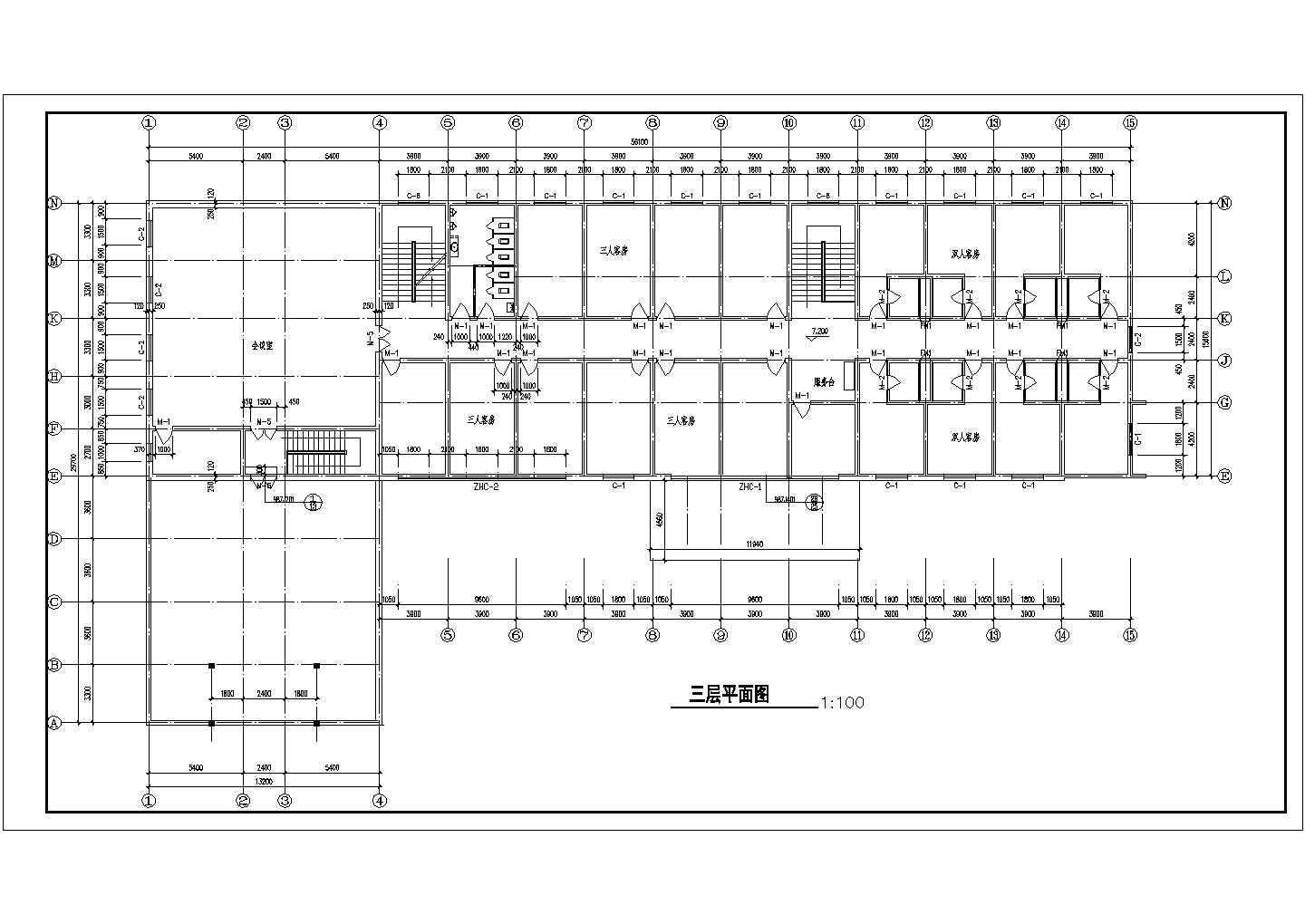 某宾馆全套CAD建筑节点完整详细构造施工图