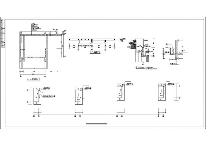 某小高层建筑全套CAD节点完整构造设计施工图_图1