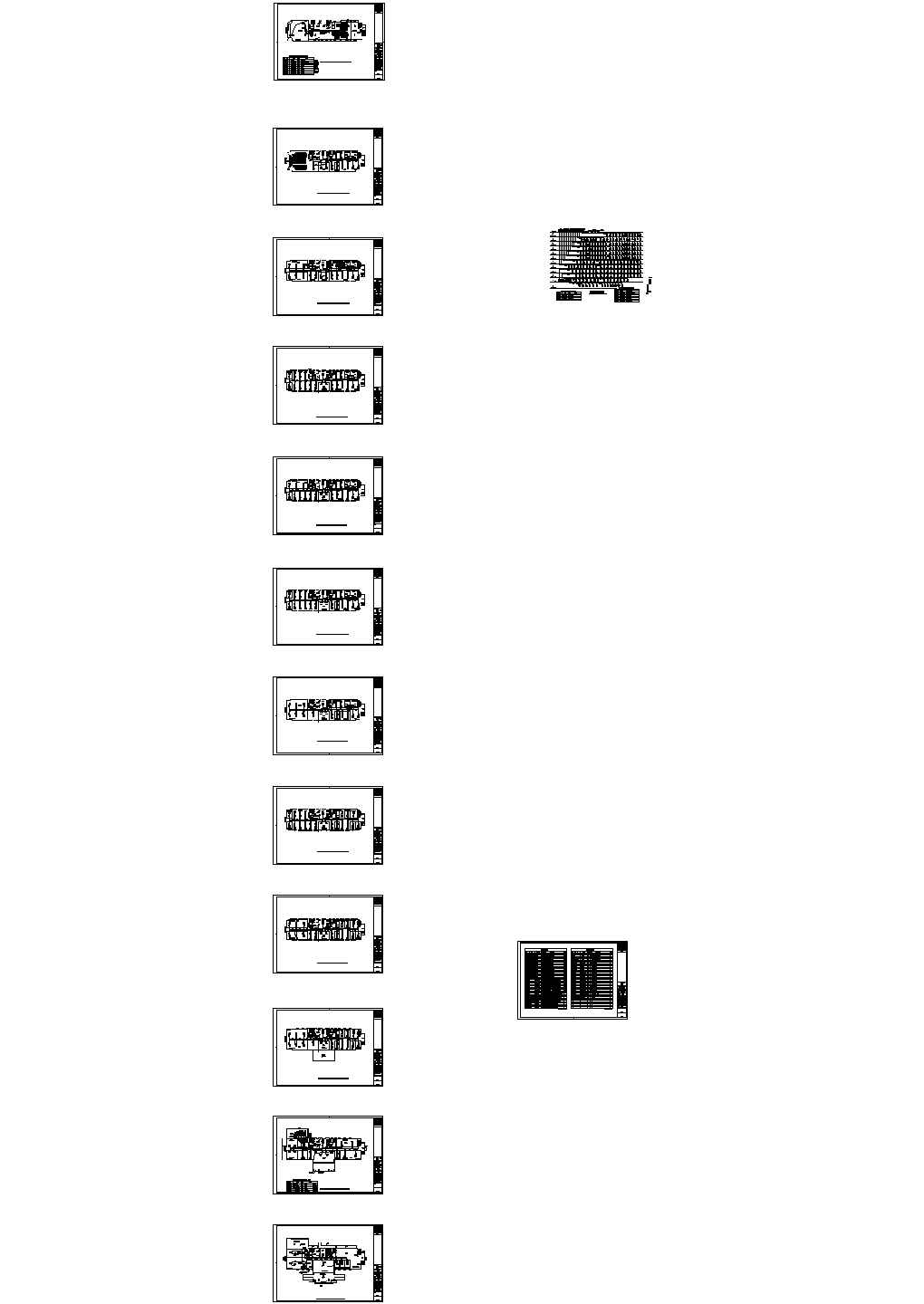 某商务大楼VRV空调设计施工图