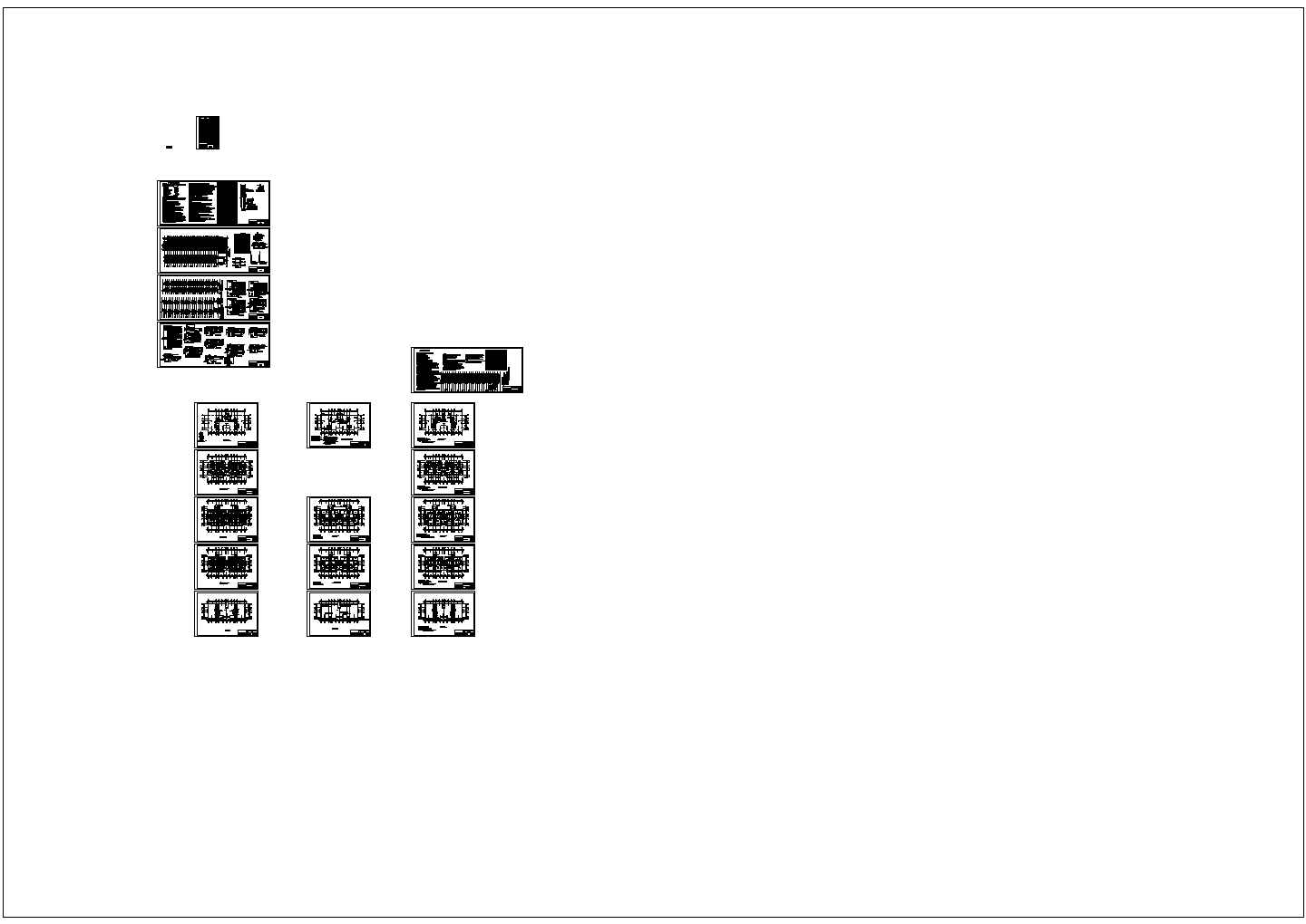某地下2层地上24层混合结构一类高层住宅楼配电设计cad全套电气施工图（含设计说明，含弱电设计，含消防设计，含计算书，含2栋设计）
