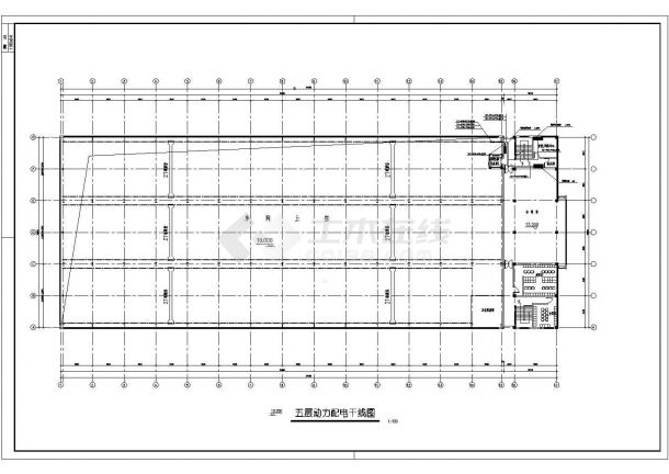 某厂房电气施工图纸全套CAD节点完整设计图-图二