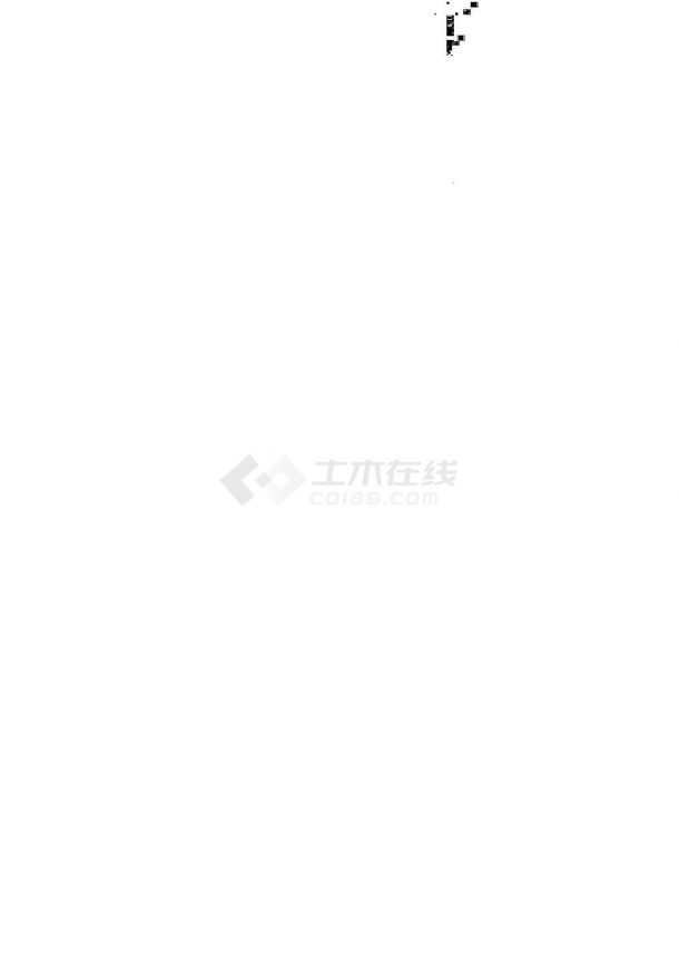 [重庆]某商业广场四层欧式商业用房建筑施工图（3号楼）-图二