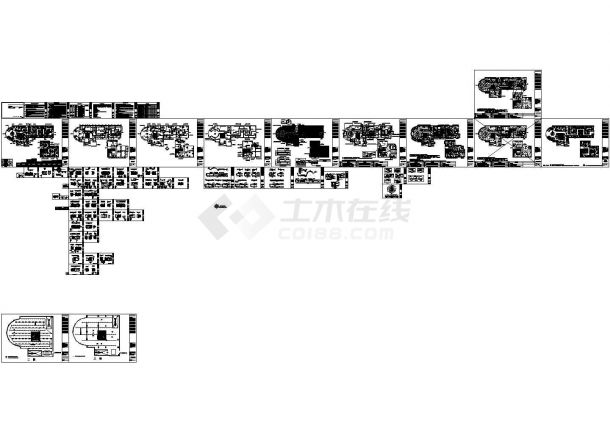 [贵州]知名某品牌家具专卖店室内装修施工图-图一