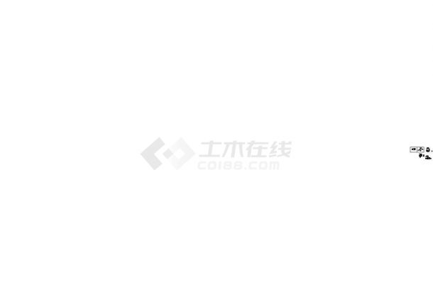 [北京]现代综合金融服务中心支行装修CAD施工图（含效果）-图二