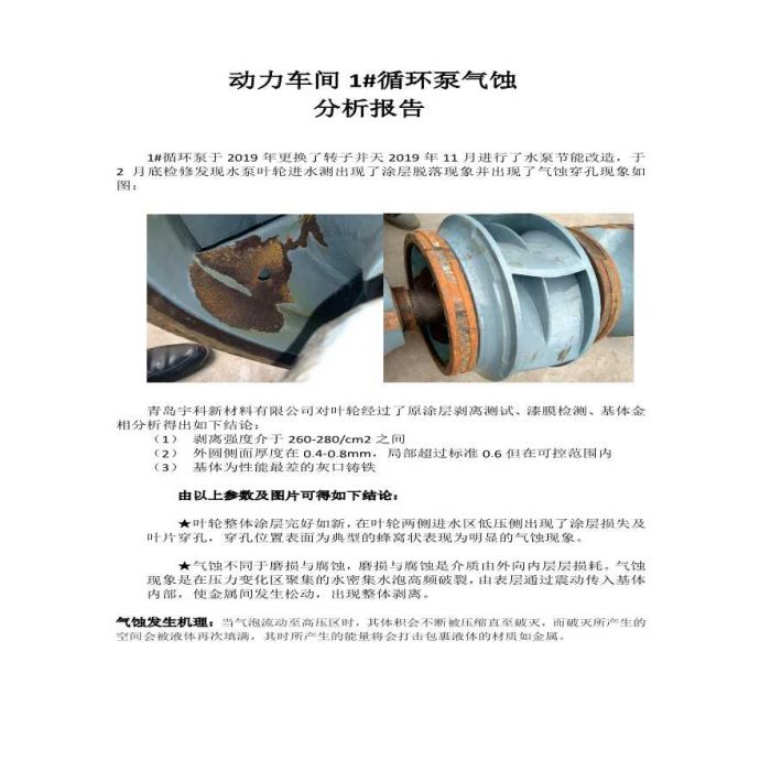 水泵节能及叶轮气蚀分析报告_图1
