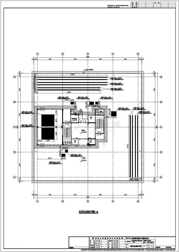 某住宅小区楼CAD详细完整设计暖通施工图-图一
