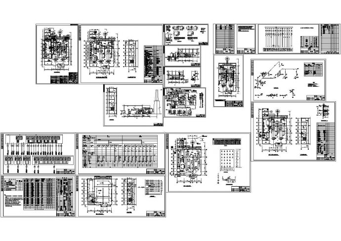 某地药厂锅炉房建筑施工CAD全套图纸_图1