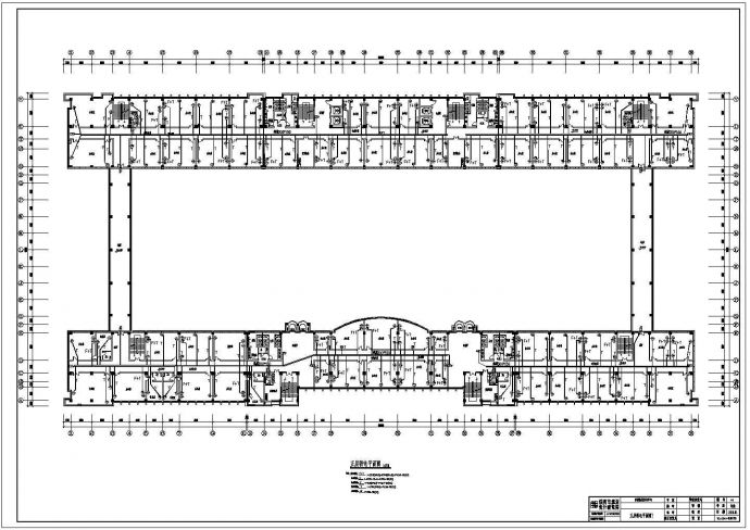 某行政办公中心CAD全套设计施工图纸_图1