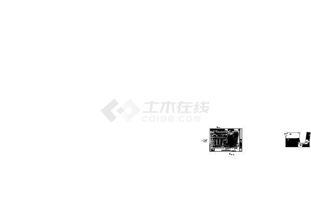 [上海]高层行政办公建筑空调通风人防排烟系统暖通设计cad施工图-图二