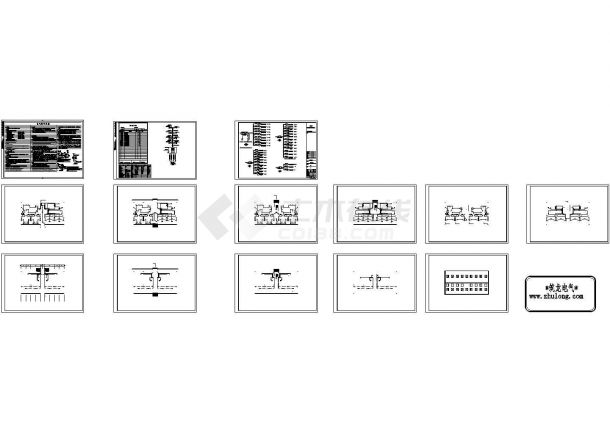 [河南]四层小型住宅楼电气施工图纸 ，含电气设计说明-图一