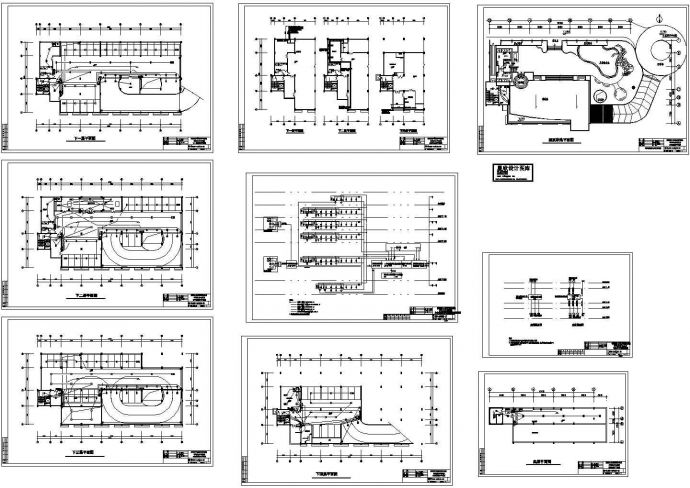 某海边车库水电房消防电气系统方案设计施工CAD图纸_图1
