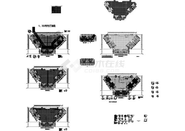 [四川]单层地下车库结构设计施工图-图二