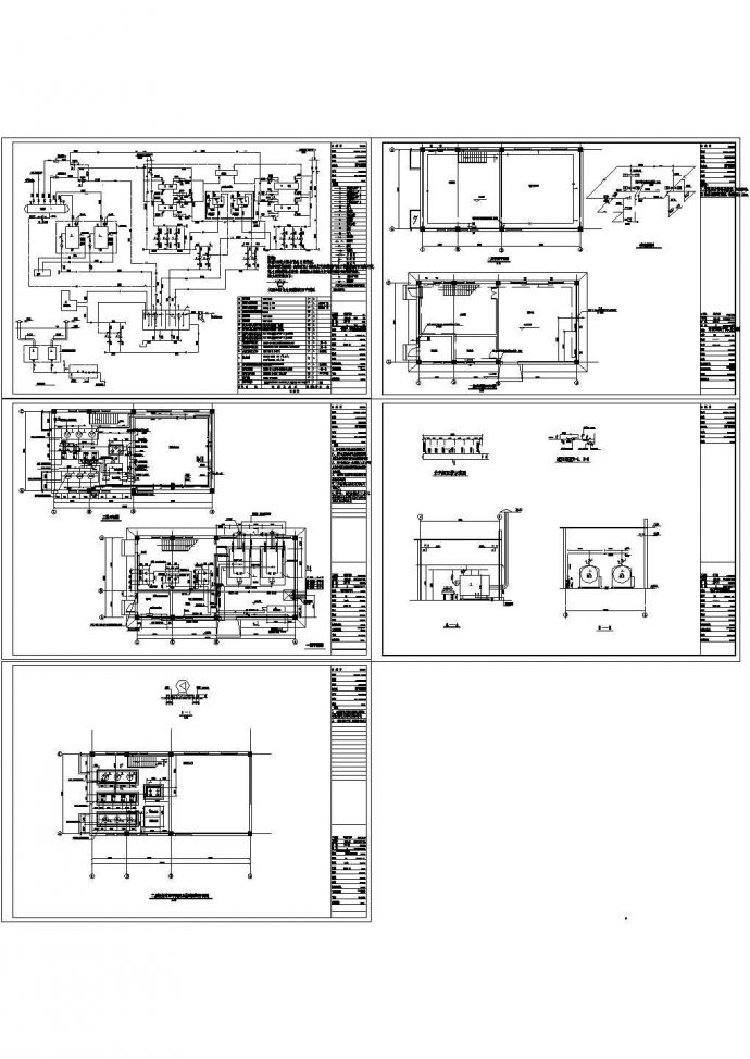 某地区锅炉房建筑设计CAD全套图纸_图1
