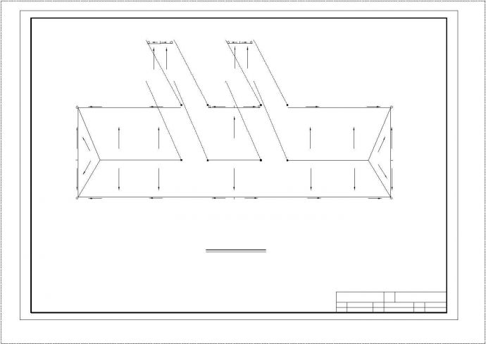 厦门市某公司1700平米局部4层框架结构办公楼建筑结构设计CAD图纸_图1