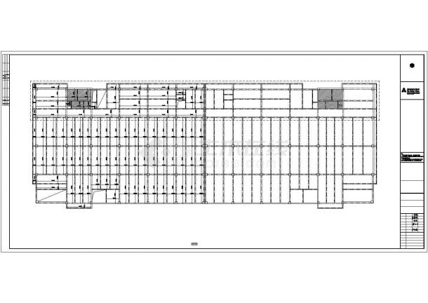 [贵州]某2栋4层框架结构工业厂房设计cad全套结施图纸-图二