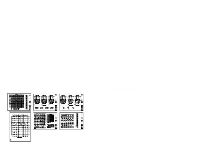浙江某住宅楼结构设计图CAD_图1