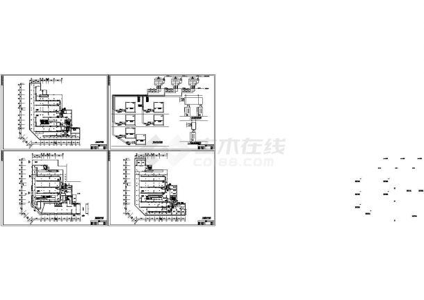 某大型超市中央空调设计施工图-图一