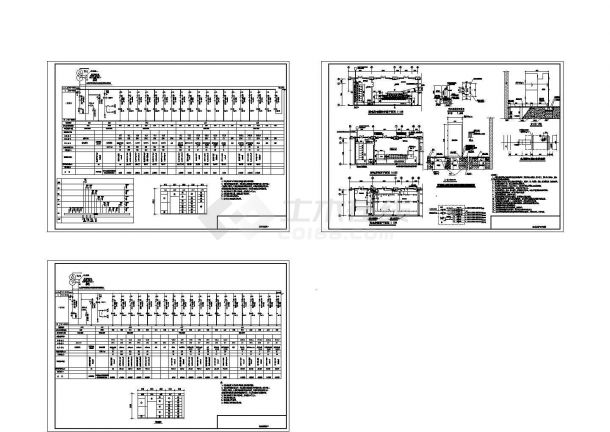 某实验楼低压系统接线原理示意设计工艺CAD图纸-图一