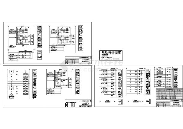 某型号主变保护柜操作回路系统原理设计工艺CAD图纸-图一