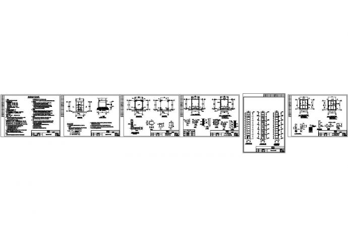某市钢结构观光电梯建筑设计施工图_图1
