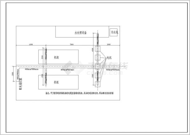 某地源热泵系统设计cad施工详图-图二