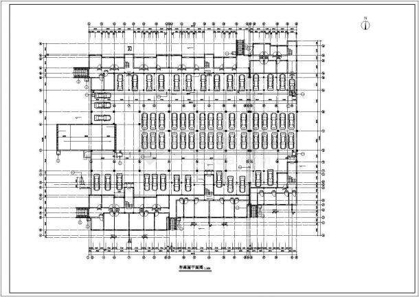 成都市平和花园小区7层砖混结构住宅楼建筑设计CAD图纸-图一